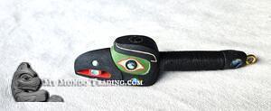 Raven Rattle, pendant, Kwakiutl art, Silas Coon - SOLD 