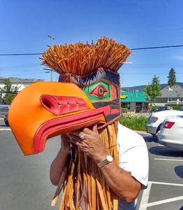 HUGE Eagle Mask by Alfred Robertson