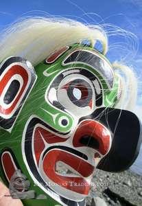 Gorgeous Bakwus, Wild Man Mask by Bert Smith