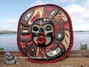 Eagle/Killer Whale Moon, Chief and activist David Mungo Knox - SOLD