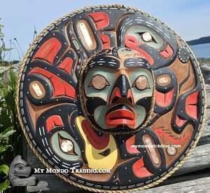 Moon Mask, Eagle/Killer Whale, Chief David Mungo Knox - SOLD 