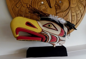 Large Eagle Headdress by Emil Thibert