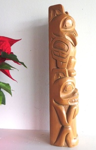 Haida Totem Pole, Glen Rabena, 1976