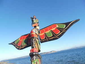 Gorgeous Talking Stick by Jimmy Joseph