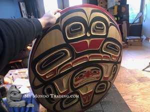 Study of a Tlingit Box: The owl, messenger of positivity by Kolten Khasalus Grant