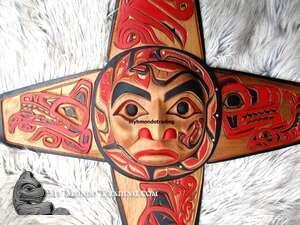  Sun, fantastic craftsmanship by Gitxsan artist Rupert Jeffrey - SOLD