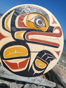 Circular Bear, hand carved by Shane Flood Baker - SOLD