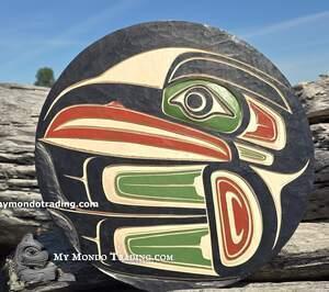 Beautiful circular Raven, direct from artist Shane F. Baker - SOLD 