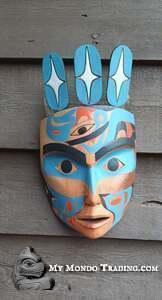 First Woman from Skies and Stars, Portrait Mask by Tim Paul