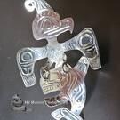 Northwest Coast native silver jewelry art, handmade authentic jewelry direct from artist, buy local Canadian art, support our artists