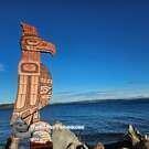 Northwest Coast native art direct from artist, authentic local Canadian art, signed, Vancouver Island