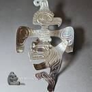 Northwest Coast native silver jewelry art, handmade authentic jewelry direct from artist, buy local Canadian art, support our artists