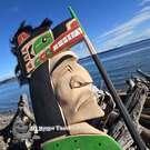 Authentic, hand carved native Indigenous art, buy local Canadian Indigenous art, direct from artist, Vancouver Island and BC