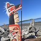 Northwest Coast native art, authentic, direct from artist, local Canadian Indigenous art, signed, Squamish art