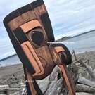 Native North American art, Indigenous, First Nations art direct from artist, Northwest Coast carvings, authentic wooden art