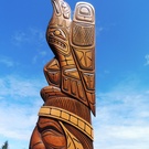 Superb Eagle Chief wall panel, Darcy Joseph