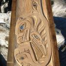 Whale wall panel