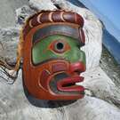 authentic native art, signed, hand carved