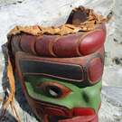 authentic native art, signed, hand carved