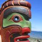 authentic native art, signed, hand carved