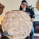 the artist: Interior Salish Nation: Gerry Sheena