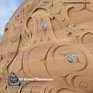 Northwest Coast native Indigenous art direct from artist, authentic, hand carved local Canadian art, signed, cedar wood carving