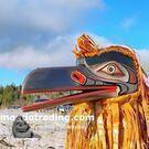 Articulated Raven Mask, beautiful piece by Randy Stiglitz/Janice Morin - SOLD