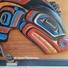 Local Canadian Indigenous art, hand carved, authentic Kwakiutl art, cedar carving, Northwest Coast native American art