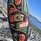Buy Canadian, Indigenous art, coming direct from artist, authentic Northwest Coast hand carved cedar art, Canada, Native American