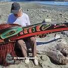 Northwest Coast native art, direct from artist, authentic, Indigenous mask, cedar