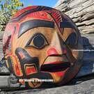 just arrived in our native art gallery: Moon Mask, authentic and direct from artist