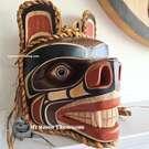 Grizzly Bear, beautiful mask, authentic and direct from the artist Randy Stiglitz 
