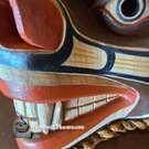 Native Indigenous First Nations art, Northwest Coast Canadian mask, hand carved, authentic carving, buy Canadian art, new in our Gallery