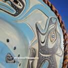 authentic native art, direct from artist, hand carved Indigenous wooden mask, Northwest Coast native American art form Vancouver Island, BC