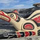 Canadian First Nation art, hand carved, authentic Indigenous art, wood, authentic, Pacific Northwest Coast, Native American art