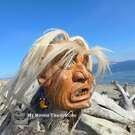Native Indigenous, First Nations art, Northwest Coast native art, red cedar carving, First Nations mask direct from artist, buy local Canadian, support our artists