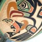Eagle and Trout, hand carved by Shane Flood Baker - SOLD
