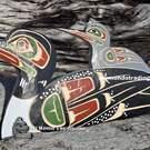 hand made local Canadian, Indigenous art, Northwest Coast native American, authentic native art direct from artist