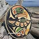 Authentic native North American, Indigenous art, direct from artist Shane Baker, authentic, hand carved native art, Squamish art carving