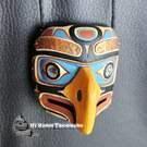 Stunning Eagle pendant, lots of details by Kevin Cranmer, Kwakiutl Nation
